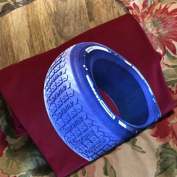 ❌Sold❌SUPREME size Small Authentic Vehicle Tire RARE NEW - Picture 12 of 13